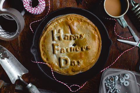 Chunk of Devon Father's Day pie