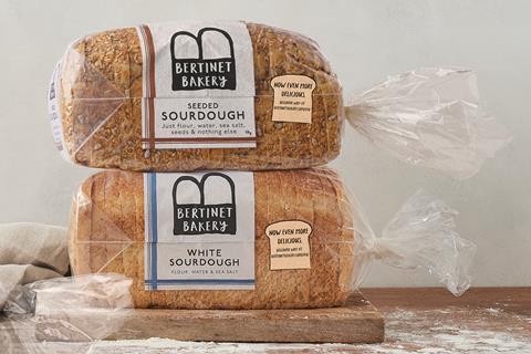 Bertinet Bakery's 'fresher for longer' sourdough loaves