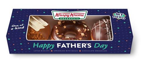Krispy Kreme doughnuts for Father's Day