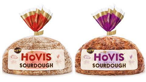 Hovis - Sliced Sourdough Cob range
