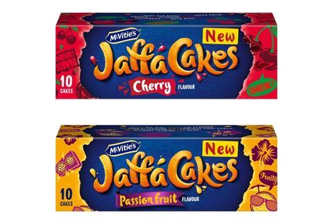 Jaffa Cakes Cherry and Passion Fruit