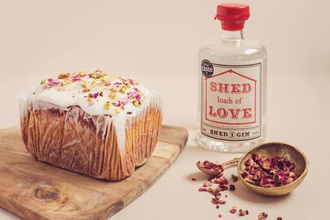 Ginger Bakers Gin Clementine & Cranberry Fruit Cake