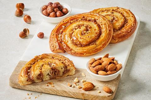 Bridor - Praline and Hazelnut Swirls - 2100x1400