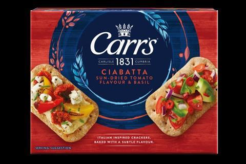 81149 Carr's Ciabatta Tomato 140g 3D