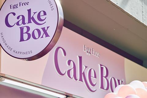 Cake Box - Shop sign - 2100x1400