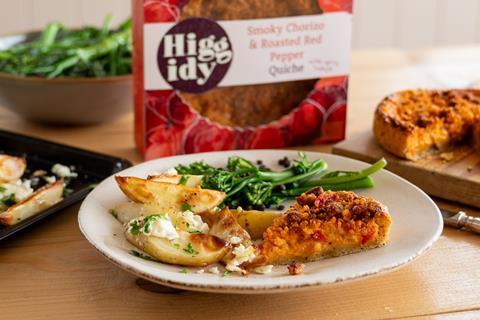 Higgidy - Smoky Chorizo and Slow Roasted Red Pepper Quiche 2100x1400