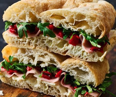 Co-op - Irresistible Italian Mortadella & Mascarpone Focaccia - 2100x1746