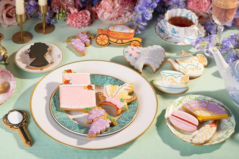 Biscuiteers Bridgerton Collection biscuits from 2024