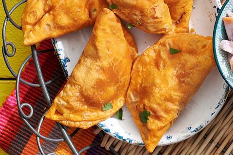 Chicken Empanadas with spicy filling