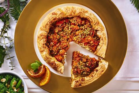 Sainsbury's Roast Carrot Galette