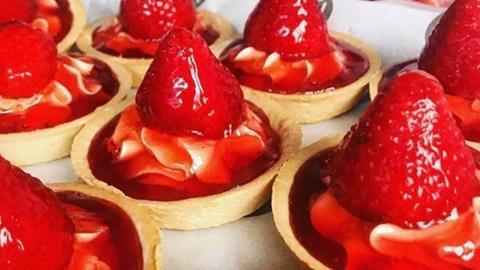 Saltire strawberry tart_resized