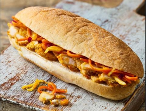 Co-op - Katsu Chicken Sub Roll