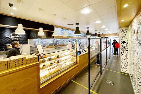 Inside Clarks Bakery