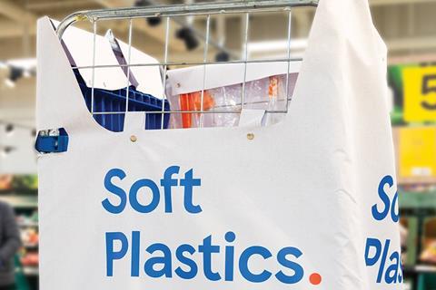 Tesco soft plastics recycling point