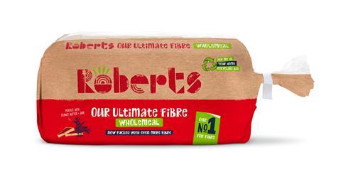 Roberts Ultimate Fibre Wholemeal loaf