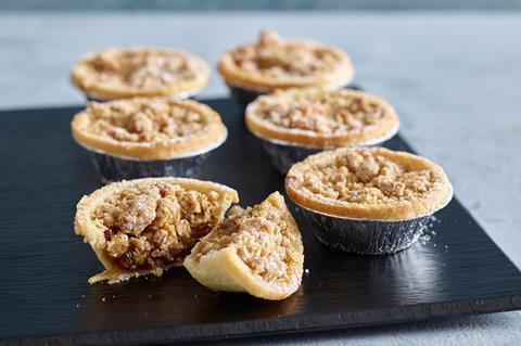 Aldi has added a blood orange variant to its crumble mince pie range