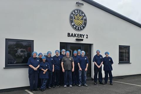 Henllan Bakery exterior and staff 2100x1400