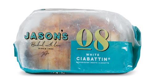 Jasons White Pack Side ciabattin
