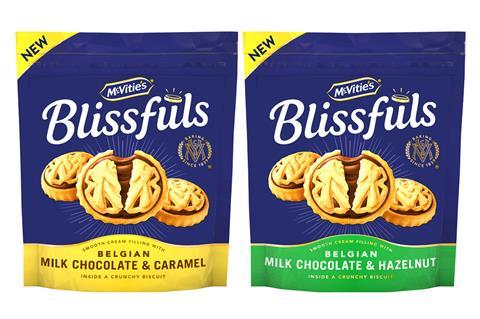 McVitie's Blissfuls in packaging