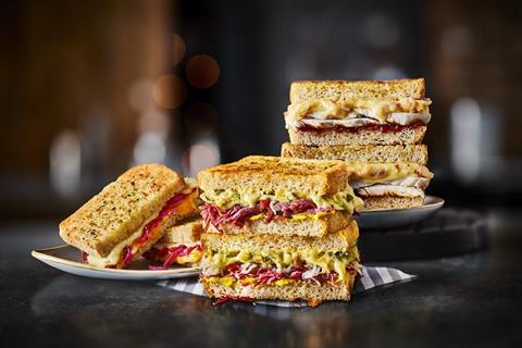 Salt Beef, BBQ Chicken, Cheese & Onion