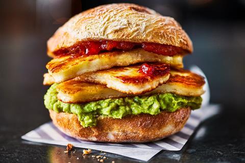 Halloumi & Avocado Ciabatta