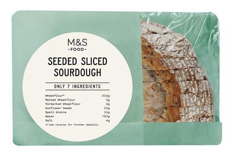 M&S 7 Ingredients Seeded Sourdough