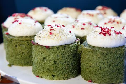 Waitrose - Matcha & Raspberry Cake - 2100x1400