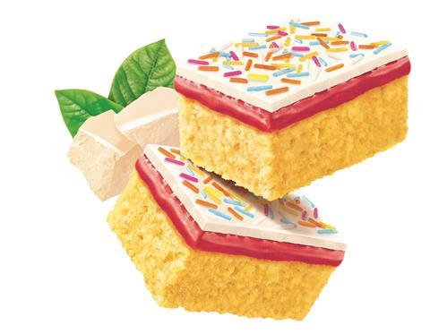 Fitbakes birthday cake slices