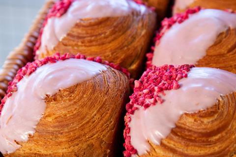 Waitrose - Raspberry Croissant Cube - 2100x1400