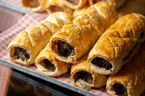 Bad Girl Bakery's sausage rolls