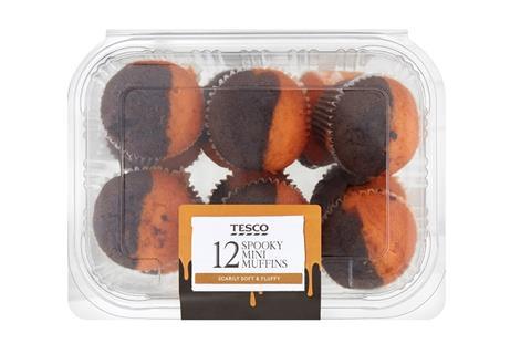 Tesco Spooky Mini Muffins