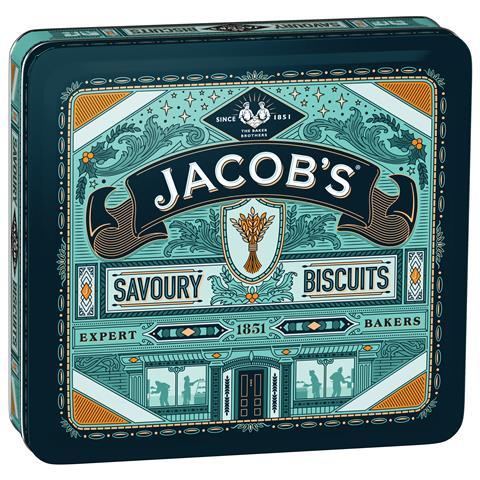 Jacob's Heritage Tin of savoury biscuits