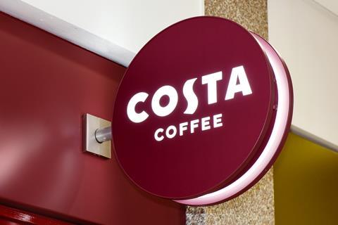 Costa CoffeeStore sign (2)