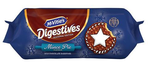 Mince Pie Chocolate Digestives