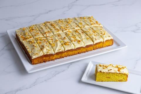Delice de France - Peach & Turmeric Traycake