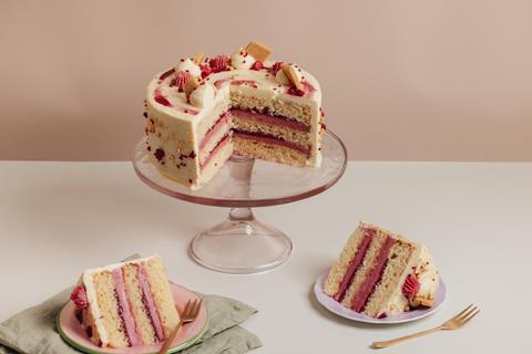 Cutter & Squidge - Raspberry White Chocolate Cheesecake Cake