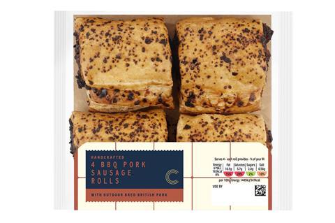 M&S BBQ Pork Sausage Roll
