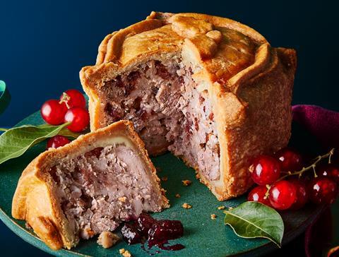 Waitrose pork and game pie