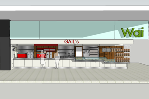 Gail's Bakery in Waitrose - artist's impression