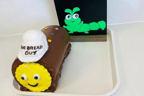 The Bread Guy caterpillar cakes