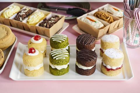 Booker Fihka mini sandwich selection