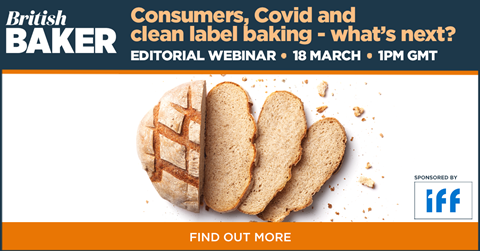 Consumers, Covid and clean label baking