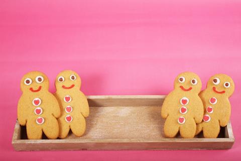 Birds Bakery Valentine's Gingerbread Men