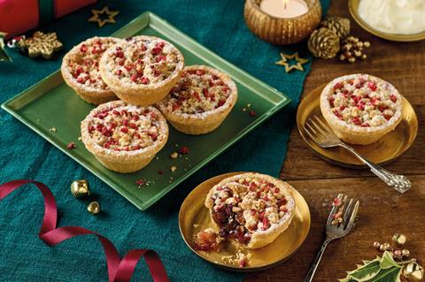 Morrisons cherry bakewell mince pies