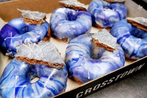 Crosstown - Blue Monday CBD Doughnuts  2100x1400