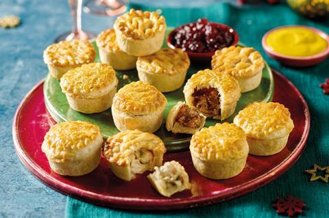 Morrisons mini steak and chicken pies