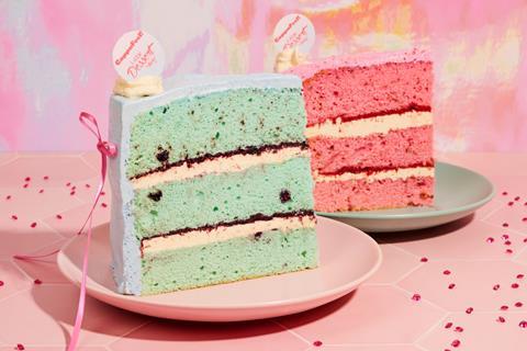 Little Desserts Shop - Pink and blue cake slices - 2100x1400