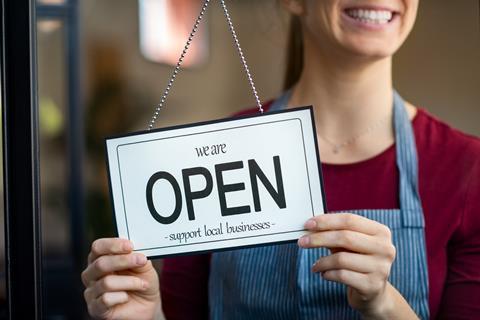 Shop open sign