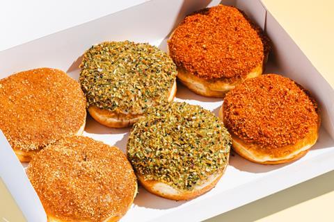 Planet Doughnut - The Spice Girls selection of savoury doughnuts - 2100x1400