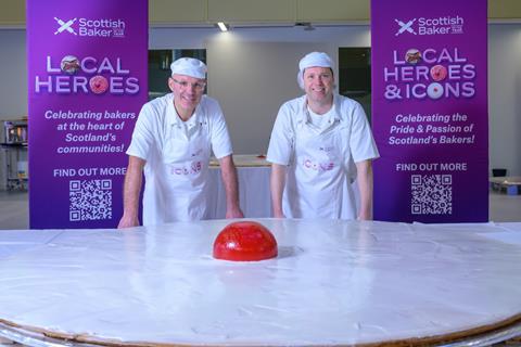 Harry Gow giant empire biscuit